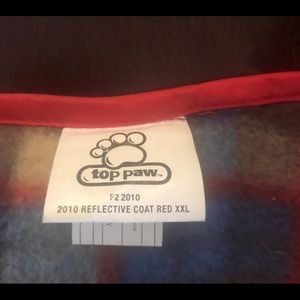 XXL doggie reflective coat